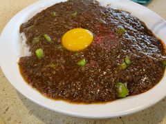窝蛋滑牛煲仔饭-明腾壹间茶餐厅(新都会花园广场店)