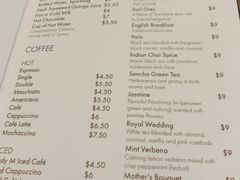 菜单-Lady M Cake Boutique(麦迪逊大道店)