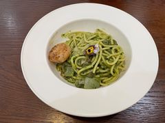 油煎带子青酱意面-Miss Q Family甜品·蛋糕·法甜咖啡
