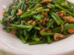 韭菜炒河虾-禄源公·老莞诚饭店