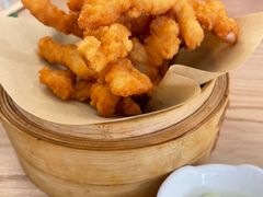 小酥肉配蛋黄山葵酱-福米小馆