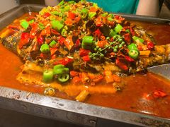 -探鱼·鲜青椒爽麻烤鱼(中天广场店)