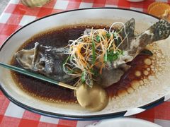 清蒸石斑鱼-琼大师东方烤乳猪(亚特兰蒂斯店)