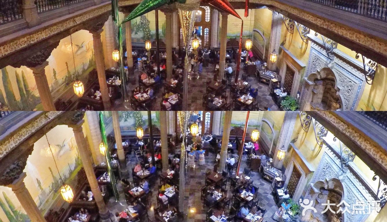 花样姐姐同款 墨西哥城的青花瓷餐厅