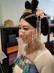 -后宫·古装汉服京剧儿童亲子全家福摄影