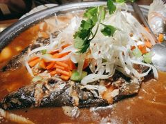 -探鱼·鲜青椒爽麻烤鱼(北京路天河城店)