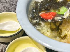 鸡蛋汤-华盛园卷子王农家菜水库鱼