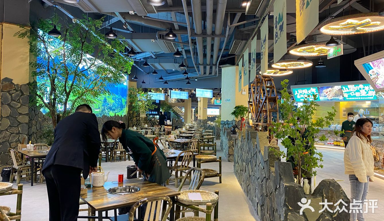 冬至探店—南昌首家2000平乡村火锅集市
