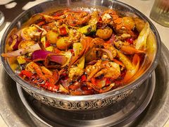 招牌香辣蟹-休记光头香辣蟹干锅店(衣冠庙店)