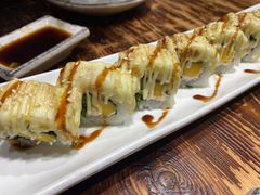 鲜切芒果芝士卷寿司-小川洋风料理(街道口店)