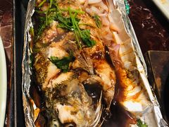 锡纸鲈鱼-新白鹿餐厅(爱琴海购物中心店)