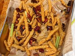 干煸芝麻莲藕丝-石牌岭小亮蒸虾•湖北老字号(左岭店)