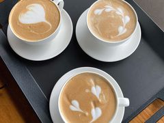 绿茶拿铁咖啡-Cafe Rooftop Cheongsapo