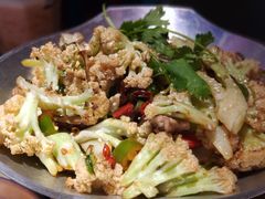 干锅丽水香菇花菜-探花·意境江南菜·唐伯虎文化体验店·松鼠桂鱼(观前店)