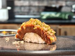 香菜牛舌寿司-昊·来了寿司(台湾街店)