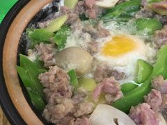 窝蛋肉碎凉瓜片-文记壹心鸡(宝华路店)