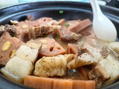 咸香肉煲酿莲藕-金山记靓鸡专门店·中山菜