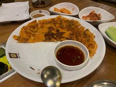 泡菜饼-喇喇排骨火锅·传统韩式脊骨汤(望京西园总店)