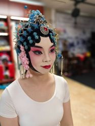 -胭脂猫京剧摄影