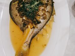 雪菜蒸野生大黄鱼-麟1929(外滩店)