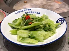 素拍黄瓜-羊来顺冰煮鲜羊铁锅烀羊肉(八卦岭店)