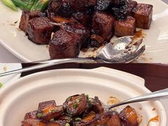 黑金雪花牛肉粒-上海和平饭店龙凤厅 Dragon Phoenix