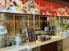 自助取餐区-东莞塘厦三正半山温泉酒店·沙利文西餐厅