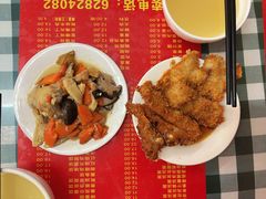咬不动的炸猪排-辣肉面大王(天平路店)