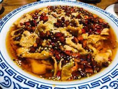 -东来菜馆•手抓海鲜家常菜•海鲜锅贴(鸽子窝店)