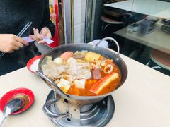 麻辣大肠鸭血锅-张妈台式锅烧(深大店)
