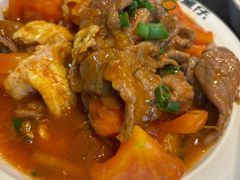 番茄牛肉蛋饭-阿皇仔烧鹅(麦地店)