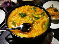 蟹粉丝瓜烩蹄筋-蟹榭·本帮江浙菜·蟹宴(五角场合生汇商场店)