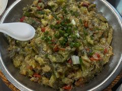 茄子蒸豆角-朗妈私房菜(婺女州店)