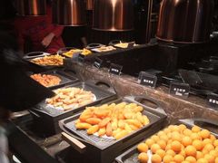 自助取餐区-韩京炭火烤肉自助料理(柯桥万达店)