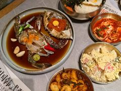 -草家酱蟹炭火烤肉店(珲春南路一店)