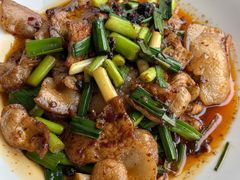 蒜苗回锅土猪肉-柴门饭儿(成都太古里店)