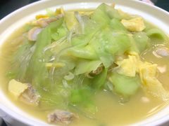 蚬肉青瓜菜-君霖海鲜私房菜(春柳店)