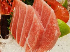 严选金枪鱼三色拼盘-花潮料理艺食馆(世欧广场店)