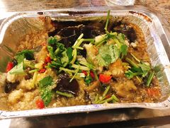烤茄子-特色油边心管烤串