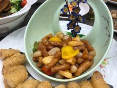 酸甜猪颈肉拼炸芋丝-尖沙咀酒店(大沥店)
