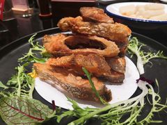 椒盐鲳鱼-阿庄新豫菜(航海东路店)