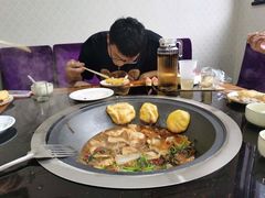 -北京龙庆四季香农家饭庄·灶台鱼·碳烤虹鳟鱼(龙庆峡店)