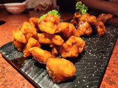 雪花糖醋里脊-绿茶餐厅(蓝色港湾店)