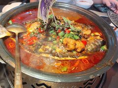 -探鱼·鲜青椒爽麻烤鱼(番禺万达店)