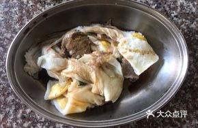 Pork Liver Egg Meat Steamed Rice Noodles