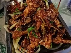 炒鸡架-勃利地摊·勃立小串烧烤