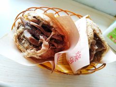 烧饼夹肉-洪峰浩老北京烧饼夹肉(角门路店)