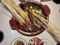 -拈签一笑黄牛肉辣卤串串