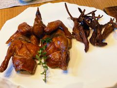 脆皮乳鸽拼鸭舌-莲·中餐厅(成都首座万豪酒店)