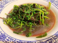 炒苋菜-广迎居老正兴菜馆